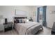 Cozy bedroom with stylish decor, a comfortable bed, and bright window providing natural light at 8815 S Tibet Ct, Aurora, CO 80016