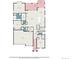 Detailed floor plan showcasing layout, dimensions, and room placements of the home's main level at 8815 S Tibet Ct, Aurora, CO 80016