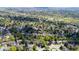 An aerial view of the neighborhood, densely populated with mature trees at 6918 E Easter, Centennial, CO 80112