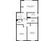 The upper level floor plan features a primary bedroom, walk-in closet and three more bedrooms at 6918 E Easter, Centennial, CO 80112