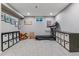 Basement area with exercise equipment, including a treadmill, plus ample storage at 6918 E Easter Pl, Centennial, CO 80112