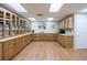 Basement features custom cabinetry with laminate countertops, drawers, and built-in cabinets at 2085 Cactus Bloom Ct, Castle Rock, CO 80109