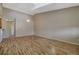 Bright living room features hardwood floors and an open floor plan at 1343 Villa Grv, Monument, CO 80132
