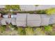 Bird's-eye view of the house with new roof, patio furniture and verdant foliage around the home at 1152 Ski Hill Rd, Breckenridge, CO 80424