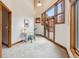 Hallway with high ceilings, large windows and outdoor access at 1152 Ski Hill Rd, Breckenridge, CO 80424