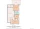 Second-floor layout featuring a sunroom, three bedrooms and two bathrooms at 1584 S Fraser Way, Aurora, CO 80012