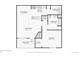 Layout of a home featuring a living room, kitchen, dining room, bathroom, laundry room, and bedroom at 10129 W 55Th Dr # 3, Arvada, CO 80002