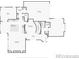 Detailed floor plan of the home's main level, showing the layout of the living spaces, kitchen, and dining area at 25548 E Fair Dr, Aurora, CO 80016