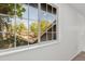 A close-up of the window in the upstairs common area at 3807 Paseo Del Prado, Boulder, CO 80301