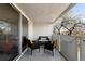 Cozy balcony with outdoor seating, perfect for relaxing and enjoying the view at 1090 N Lafayette St # 503, Denver, CO 80218