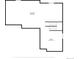 Basement floor plan featuring a large basement and additional room at 20145 E Fair Ln, Centennial, CO 80016