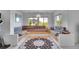 Basement with built-in cushioned seating and mountain views at 165 Washington St, Golden, CO 80403