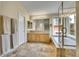 A bathroom with a large vanity, soaking tub and glass shower enclosure at 165 Washington St, Golden, CO 80403