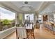 Well-lit dining area with stunning mountain views at 165 Washington St, Golden, CO 80403