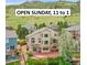 Attractive, multi-level home with a large deck and a picturesque mountain view beyond at 165 Washington St, Golden, CO 80403