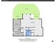 Lower level floor plan features two bedrooms, bath, rec room, patio and courtyard layout and dimensions at 165 Washington St, Golden, CO 80403