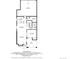 Floor plan showing the layout of the first level including the kitchen, dining area, Gathering room, and garage at 11884 Elk Head Range Rd, Littleton, CO 80127