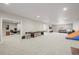Spacious carpeted basement with play area and seating, offering flexible living space at 2766 Keepsake Way, Castle Rock, CO 80109