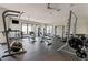 Well-equipped gym featuring modern equipment, natural light, and rubber flooring at 2169 Eagle Ave # 2169, Superior, CO 80027