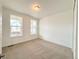 Bedroom with carpet, neutral walls, bright windows, and ample natural light at 3967 Descent St, Castle Rock, CO 80108