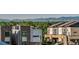 Modern townhomes in the suburbs with tree views at 3408 W 18Th Ave, Denver, CO 80204