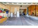 Spacious garage with plenty of room for cars, storage and bikes at 27029 E Irish Pl, Aurora, CO 80016
