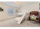 bedroom with a bunk bed, desk, and plenty of space at 6506 Barnstead Dr, Castle Pines, CO 80108