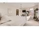 Spacious main bedroom with king-size bed and access to balcony at 6506 Barnstead Dr, Castle Pines, CO 80108