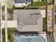 Aerial view of the home highlighting the roof and the backyard at 11704 Hale Ct, Parker, CO 80138