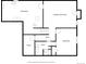 Basement plan of a home showing a recreation room, basement, bedroom, and bathroom at 12107 E Vassar Dr, Aurora, CO 80014