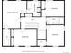 Second floor plan of a home showing the primary bedroom, bedrooms, and bathrooms at 12107 E Vassar Dr, Aurora, CO 80014