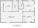 Basement floor plan featuring a recreation room, bedrooms, and utility room at 755 Braun St, Lakewood, CO 80401