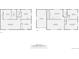 Detailed floor plan showcasing layout of a home with room dimensions and spatial relationships at 755 Braun St, Lakewood, CO 80401