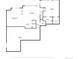 Basement floor plan showcasing recreation room, storage, sitting room, wine cellar, and bedroom at 9151 E Harvard Ave, Denver, CO 80231