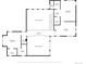 Floor plan displaying bedroom, office, utility, and bathrooms at 9151 E Harvard Ave, Denver, CO 80231