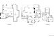 Home floor plan layout for three floors detailing the room dimensions and overall structure at 1199 Links Ct, Erie, CO 80516