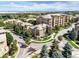 An aerial view of a luxurious community with well-manicured landscaping and upscale architecture at 7887 Vallagio Ln, Englewood, CO 80112