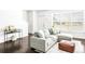 Bright living room with a comfortable sofa, modern decor, and stylish interior design at 5025 Central Park Blvd, Denver, CO 80238