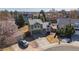 Two story home with a front yard, driveway, two car garage and lots of green space at 616 N Brentwood Ct, Castle Rock, CO 80104