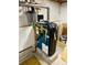 Basement area featuring a modern boiler system and other mechanical components at 33606 Gap Rd, Golden, CO 80403