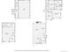 Floorplans show the basement, first floor, second floor, and upstairs at 32663 Donna Dr, Conifer, CO 80433
