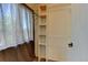Well-organized closet with shelving and hanging space at 3769 Dahlia St, Denver, CO 80207