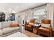 Cozy living room featuring hardwood floors, modern furniture, and a bright, open layout perfect for relaxing and entertaining at 794 S Ivy St, Denver, CO 80224