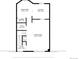 Detailed floor plan showcases the layout of the home's living area, including room dimensions and overall flow at 1379 S Idalia St # C, Aurora, CO 80017