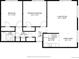 Floor plan for the apartment building at 525 Jackson St # 303, Denver, CO 80206