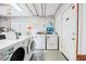 Community laundry room provides washers and dryers for residents at 525 Jackson St # 303, Denver, CO 80206