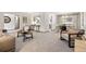 Open-concept living area flows into a dining space, perfect for entertaining guests at 2501 E Arkansas Ave, Denver, CO 80210
