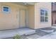Inviting front porch with modern architectural details and muted neutral color palette at 858 Promenade Dr, Superior, CO 80027