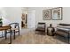Cozy sitting area in bedroom features two comfortable chairs and stylish decor at 2036 S Vance Way, Lakewood, CO 80227