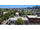 An aerial view captures the building's placement within a vibrant urban setting at 2944 Zuni St # B, Denver, CO 80211